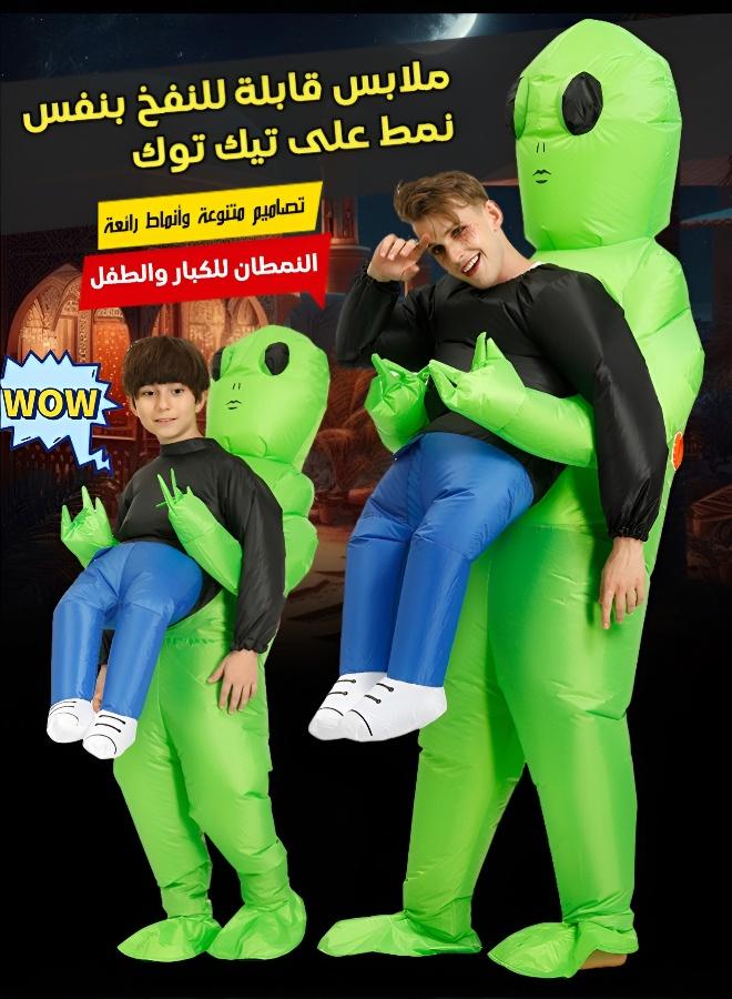 Fun Inflatable Alien Illusion Costume - Image 2