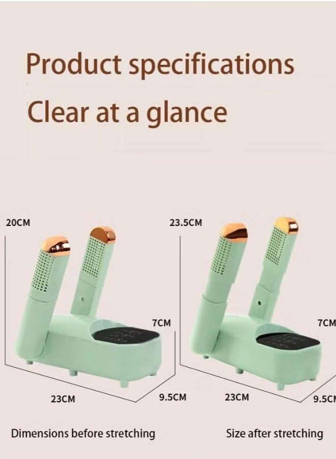 JAJEEK Electric Shoe Dryer Machine – Smart Constant Fast Dryer, Odor Protector & Dehumidifier, 220V Shoe Dryer Heater for Shoes, Boots & Footwear, Deodorant & Moisture Removal - Image 4