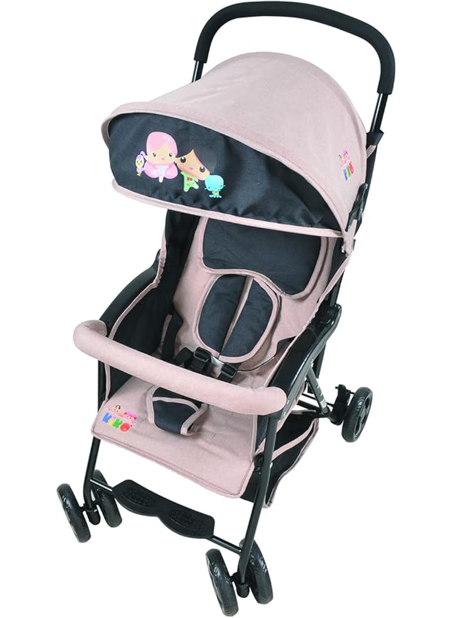 Kiko Stroller For Newborn Baby Beige - Image 5