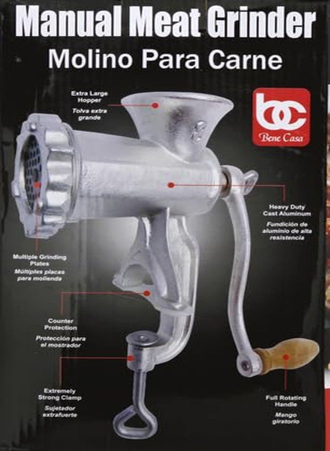 Bene Casa Benecasa Manual Meat Grinder, Large - Image 4