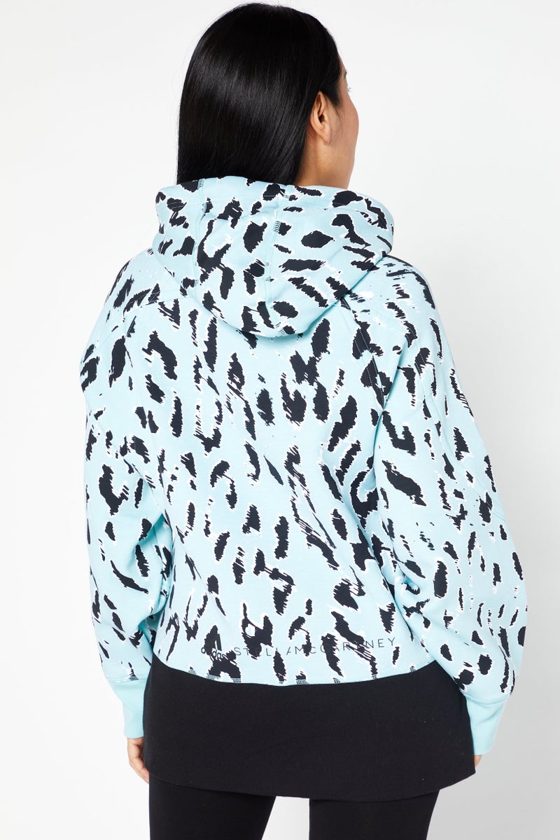 Adidas by Stella McCartney Women Sport Fit Long Sleeve Training Sweatshirt, Splash - Image 4