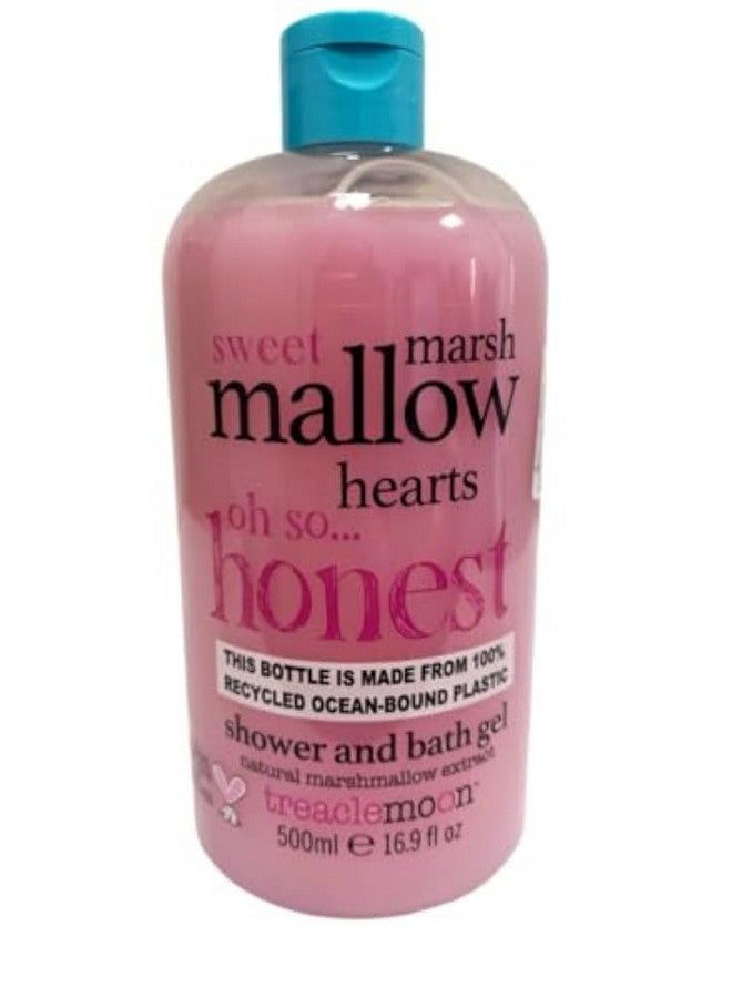 Treaclemoon Marshmallow Heart Moisturizing Shower & Bath Gel With Natural Marshmallow Extracts Cleanse & Nourishes Skin | Paraben Free | Vegan Friendly | Cruelty Free,500 Ml - Image 1