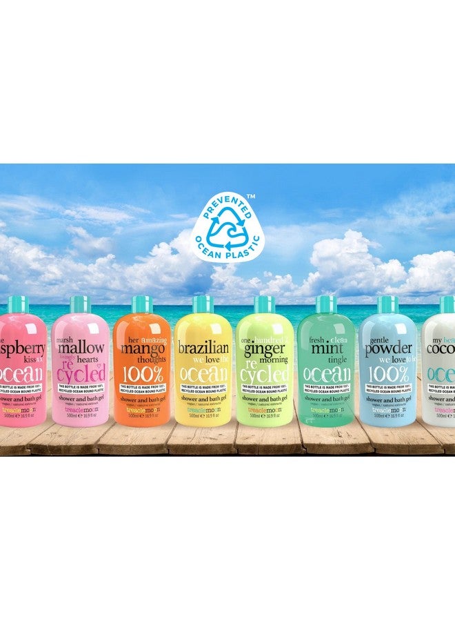 Treaclemoon Marshmallow Heart Moisturizing Shower & Bath Gel With Natural Marshmallow Extracts Cleanse & Nourishes Skin | Paraben Free | Vegan Friendly | Cruelty Free,500 Ml - Image 5