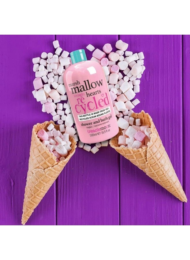 Treaclemoon Marshmallow Heart Moisturizing Shower & Bath Gel With Natural Marshmallow Extracts Cleanse & Nourishes Skin | Paraben Free | Vegan Friendly | Cruelty Free,500 Ml - Image 2