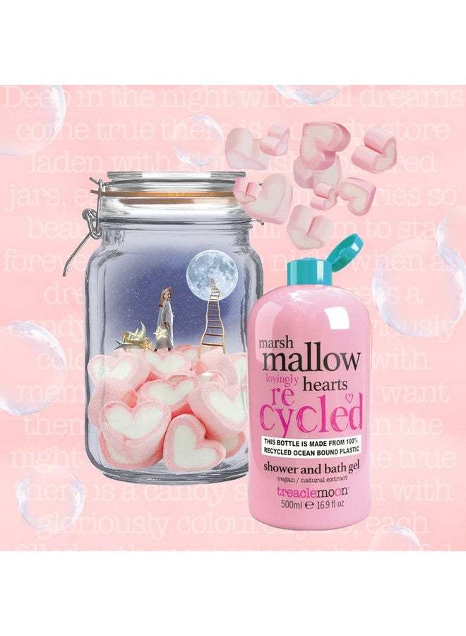 Treaclemoon Marshmallow Heart Moisturizing Shower & Bath Gel With Natural Marshmallow Extracts Cleanse & Nourishes Skin | Paraben Free | Vegan Friendly | Cruelty Free,500 Ml - Image 4