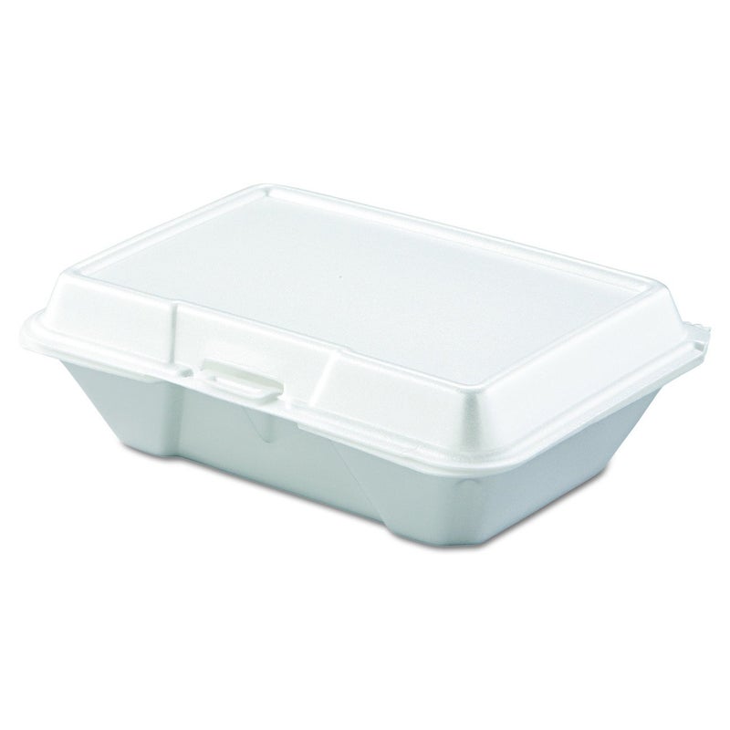 DART 205HT1 All Purpose Perforated Foam Hinged Container, 9 X 6 Inches (Case of 200) - Image 1