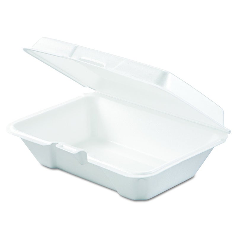 DART 205HT1 All Purpose Perforated Foam Hinged Container, 9 X 6 Inches (Case of 200) - Image 2