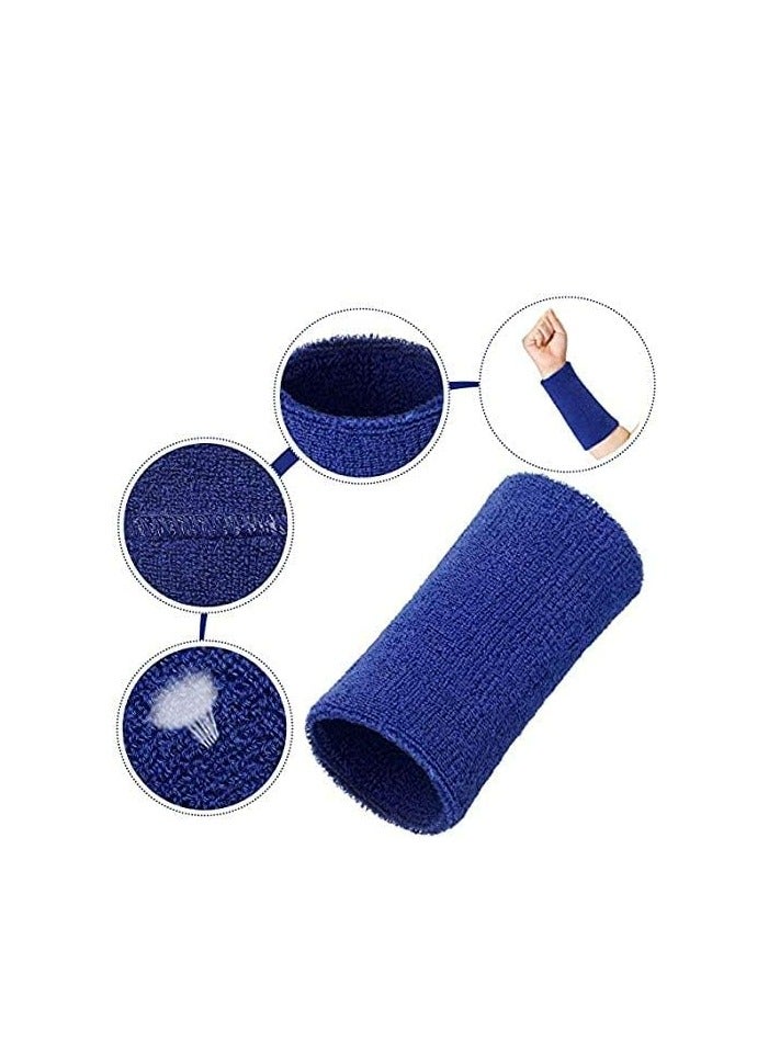 إسكدنيا 6 بوصة من الحزام العرقي للرياضة، حزامات الكوع الخيطية القابلة للتمدد من القطن لكرة القدم، الكرة السلة، الجري - Image 4