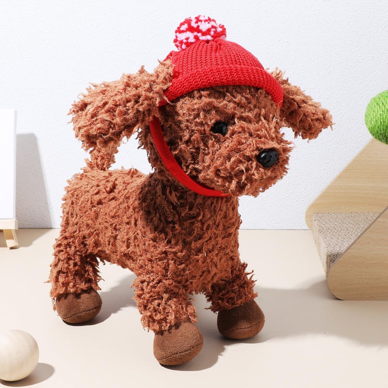 Red Santa Hat For Cats And Dogs Pet Christmas Headwear Winter Party Outfit - Image 4