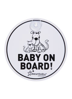 dreambaby Dreambaby -  Baby On Board Tiger Sign - F239  - Image 2