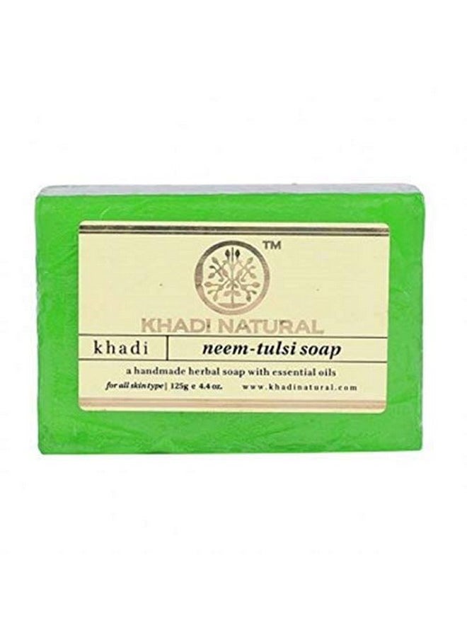 Khadi Natural Herbal Neem Tulsi Soap (Set Of 5) 