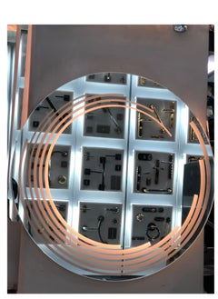 ماركة غير محددة مراية حمام بإضاءة LED – زجاج 6 ملم – مقاس 60×80 سم – إضاءة لون أصفر – تصميم عصري أنيق  - Image 4