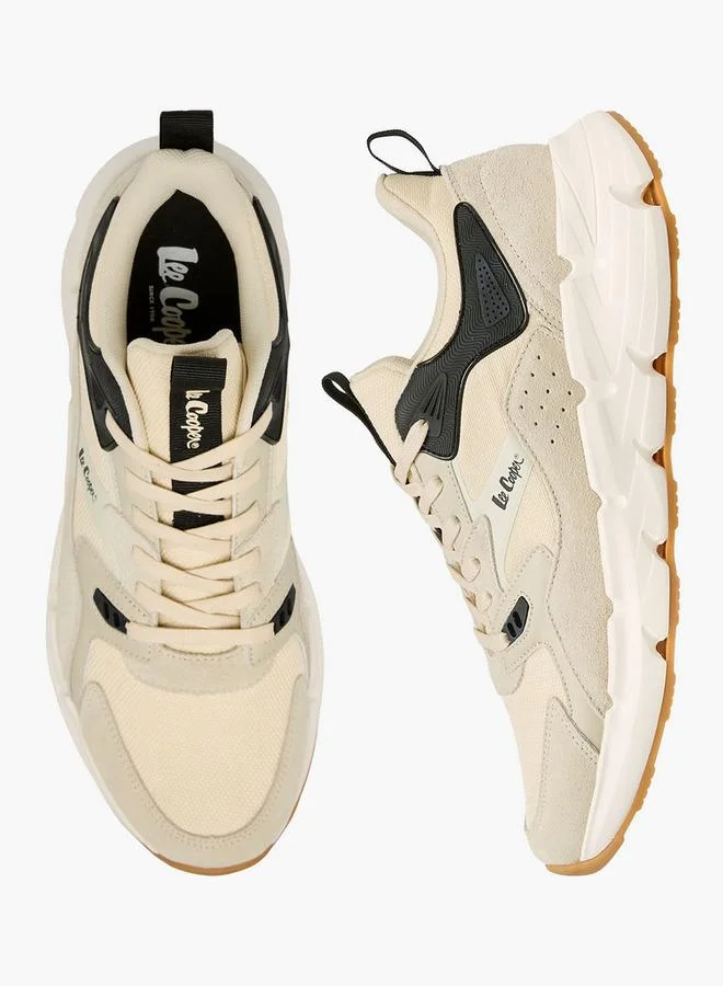 لي كوبر Men Panelled Ankle Sneakers