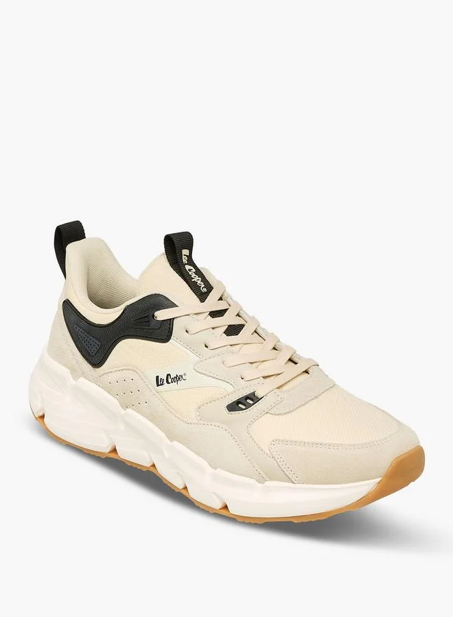 لي كوبر Men Panelled Ankle Sneakers