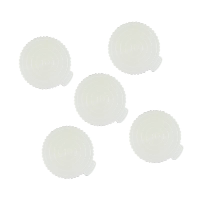 5Pcs Cake Serving Tray Reusable Round Cake Base Plate Non-Stick Cake Tray - Image 1