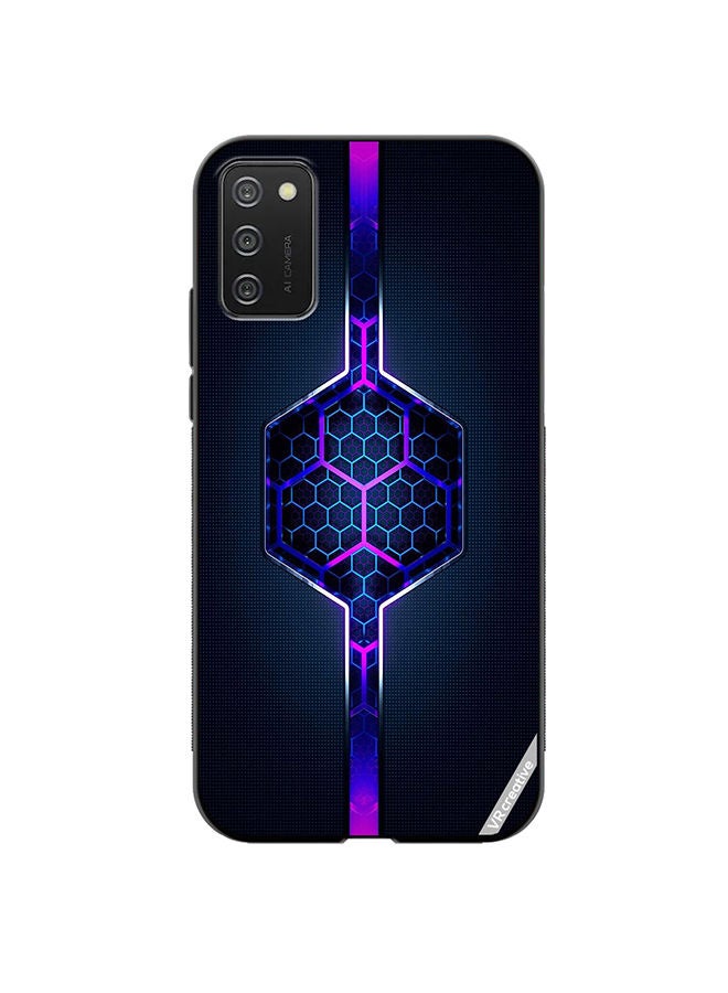 VR CREATIVE Protective Case Cover For Samsung Galaxy A02s Abstract Design Multicolour - Image 1