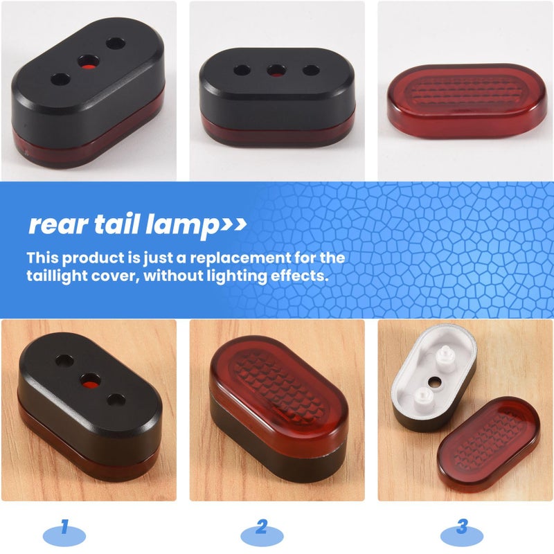 Rear Tail Brake Light Stop Lamp Cover For MAX G30 Scooter Accessories - Image 4