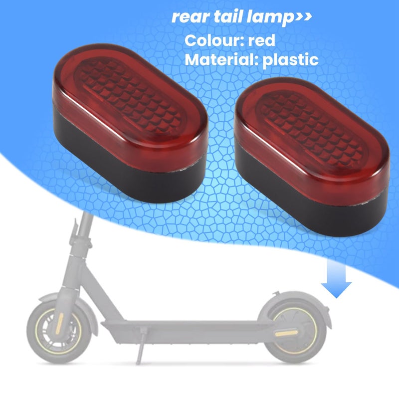Rear Tail Brake Light Stop Lamp Cover For MAX G30 Scooter Accessories - Image 5