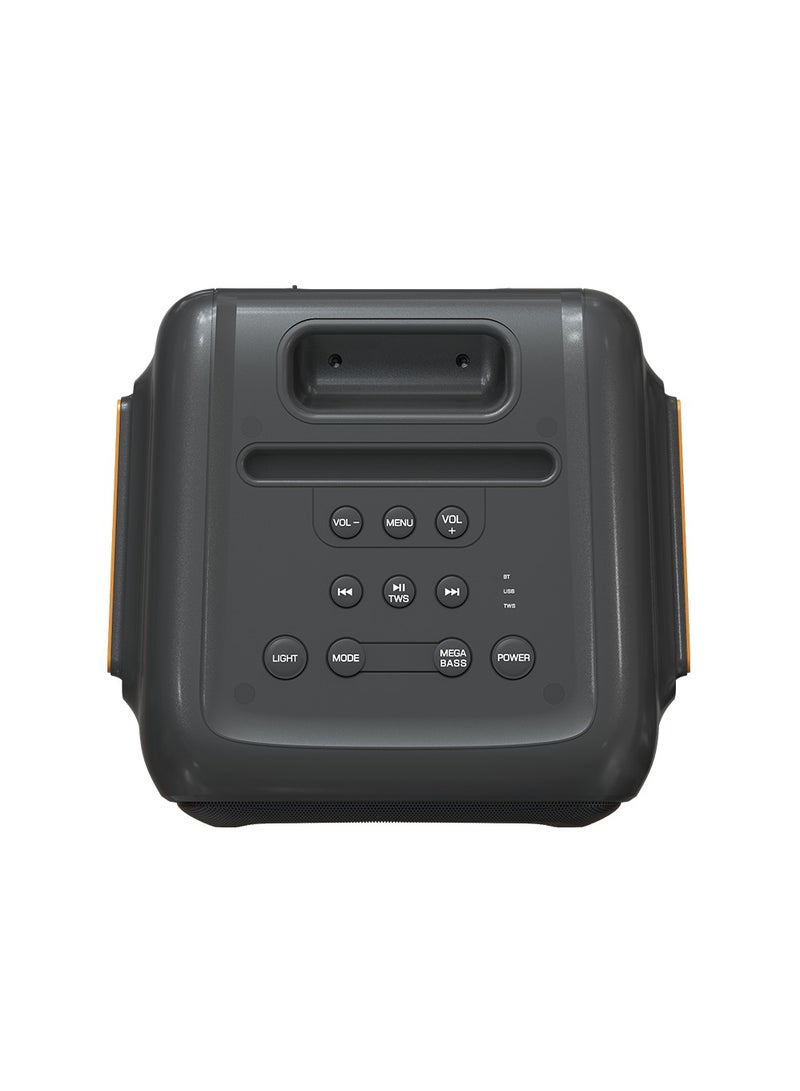 Goaltage PartyPulse Party Speaker including Remote Control and Wireless Microphone with High-Power Wireless Bluetooth Connection - Image 5