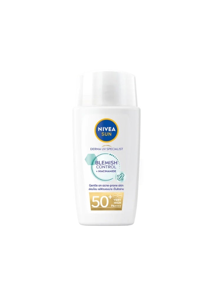 Nivea Sun Face Derma Blemish Control SPF 50+ 40ml - Image 2