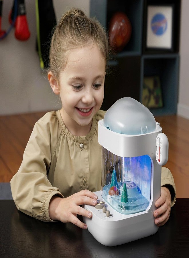 Science Can STEM Kits for Kids Age 6-8, Multifunctional 3-in-1 Weather Station for Kids, Educational Science Kits with 8 Weather, Cool Humidifier & White Noise Mode, Birthday Gifts for Girls & Boys - Image 2