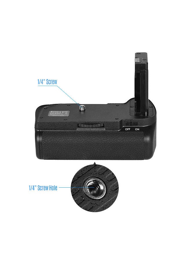 Generic - Vertical Battery Grip Holder for Nikon D5100 D5200 DSLR Camera EN-EL 14 Battery Powered with IR Remote Control - Image 1