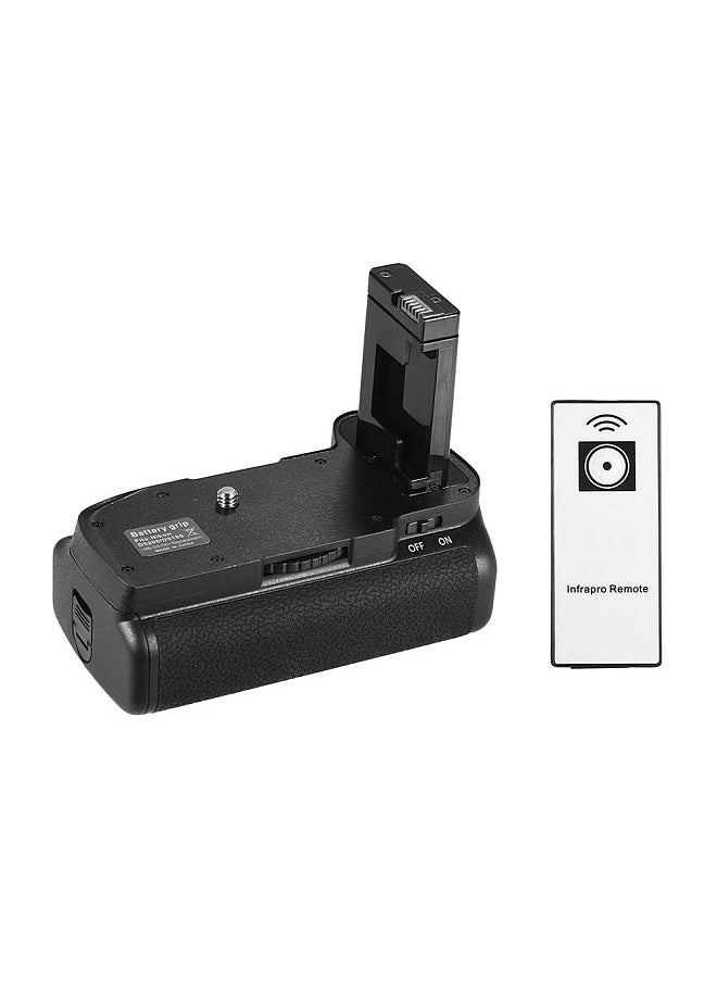 Generic - Vertical Battery Grip Holder for Nikon D5100 D5200 DSLR Camera EN-EL 14 Battery Powered with IR Remote Control - Image 1