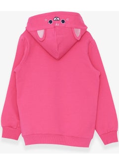 Girl Child Sweatshirt Embroidered Text Printed 2-6 Years, Pink - pzsku/Z7BA75E110010C4800E2CZ/45/_/1733998677/2c5aaa06-a8d8-49fd-b691-75c63ebc25e7