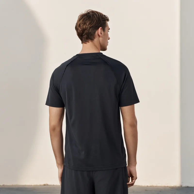 ADOT by Splash Regular Fit Raglan Sleeves Seamless T-shirt