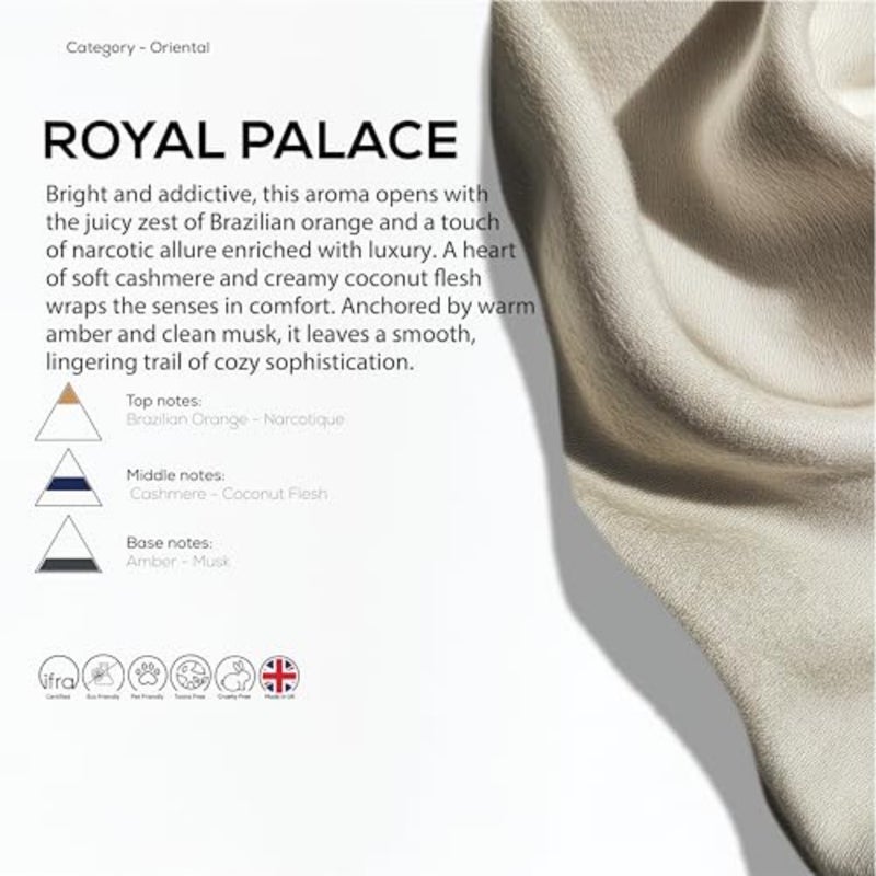 Royal Palace Diffuser Aroma Oil for Aromatherapy, Better Sleep, Living Room and Gym 170ml - Image 2
