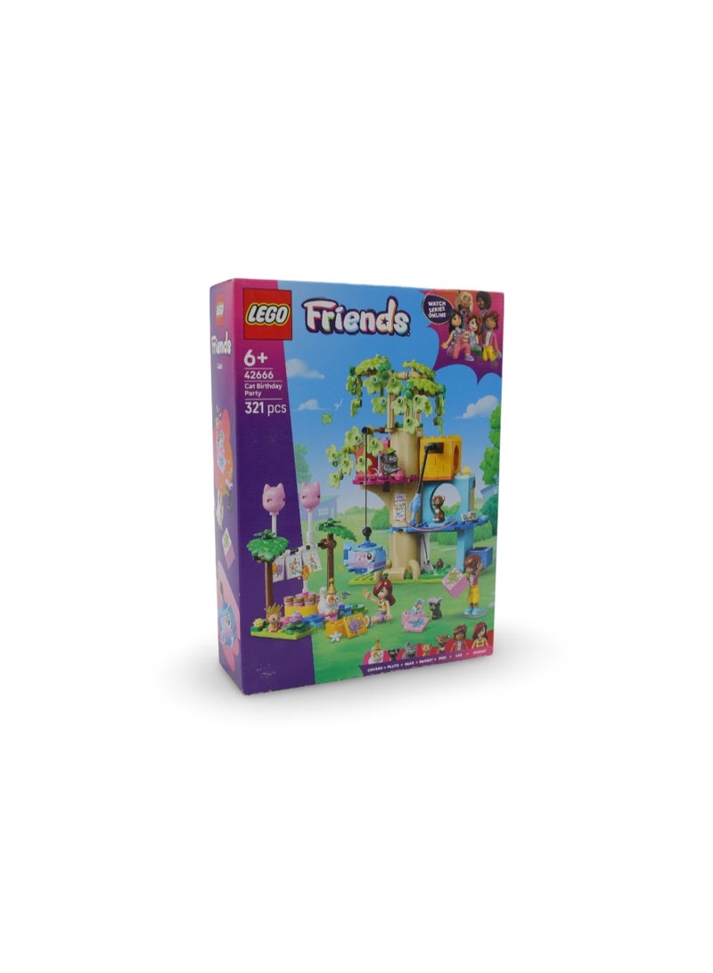 ليغو Lego Friends Cat Birthday Party & Tree House مجموعة - Image 1