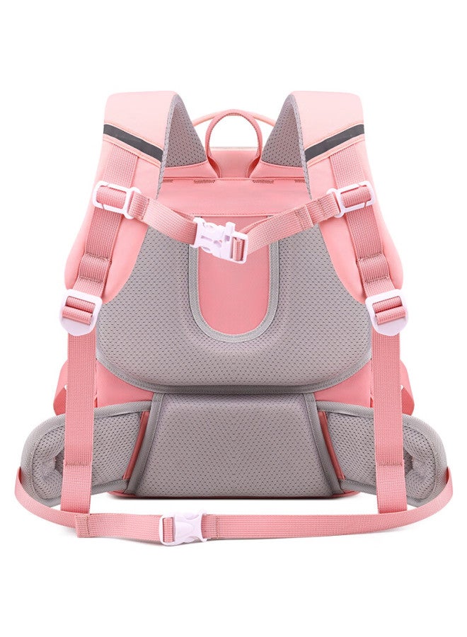 Edison New Year Gift Edison Elementary School Student Backpack First Grade Spine Protection Reduce Burden Reflective Anti-fall Backpack 2520-2 - Image 5
