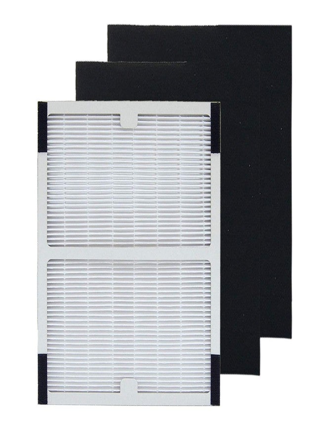 PUREBURG مجموعة فلاتر بديلة PUREBURG IAF-H-100A متوافقة مع أجهزة تنقية الهواء Idylis AC-2119 IAPC-10-140 IAP-10-100 IAP-10-150، فلتر H13 HEPA + فلتر كربون نشط مسبق لتنقية الهواء من الغبار والمركبات العضوية المتطايرة - Image 1