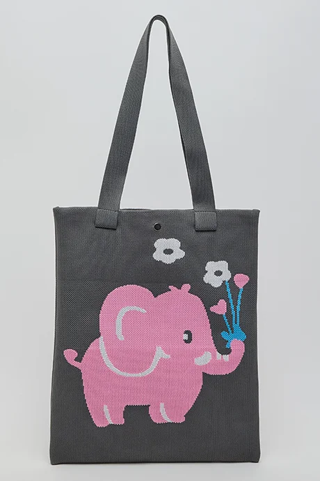 أر أند بي Patterned Shoulder Bag