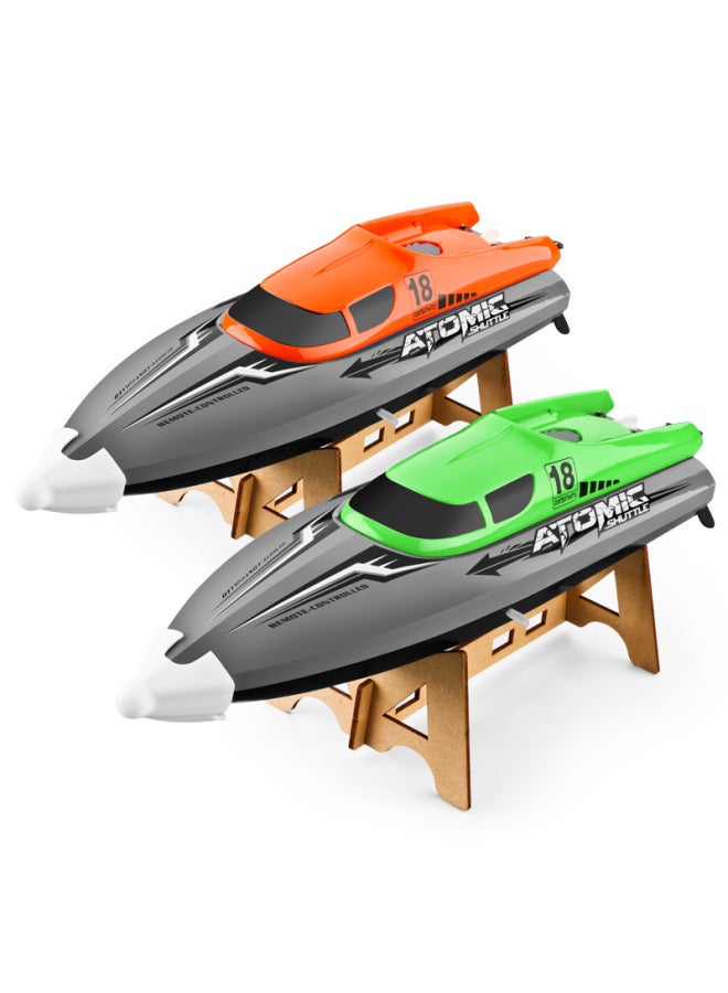 2.4g Remote Control Boat 601 Electric Toy High Speed Rowing Easy Control Battery Endurance Intelligent Induction Toy Speedboat-Color:7.4V Original Special Battery  - Image 1