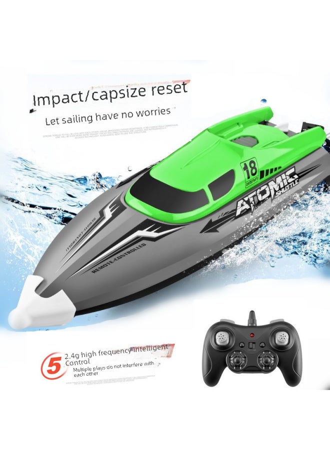 2.4g Remote Control Boat 601 Electric Toy High Speed Rowing Easy Control Battery Endurance Intelligent Induction Toy Speedboat-Color:7.4V Original Special Battery  - Image 2