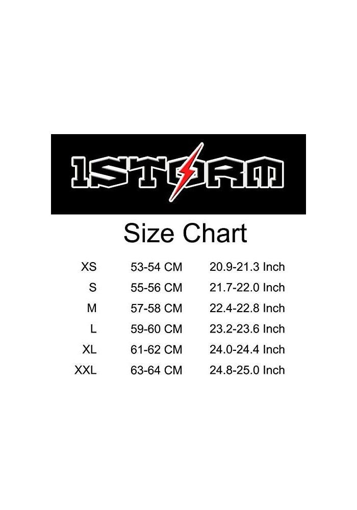 1Storm خوذة موتوكروس للبالغين 1Storm - ألياف الكربون السوداء، نموذج JH601 - Image 5