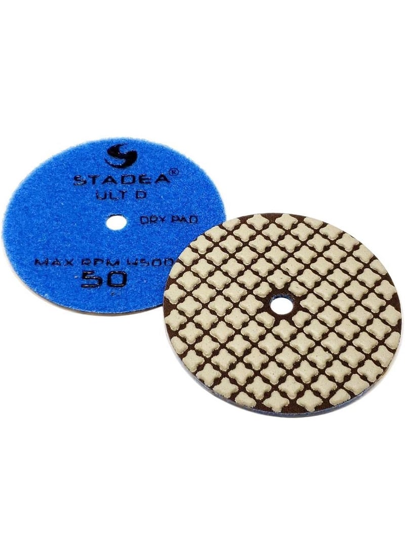 STADEA stone concrete diamond polishing pads  4 Inch Dry Discs Set For Marble Granite by STADEA  - Image 2