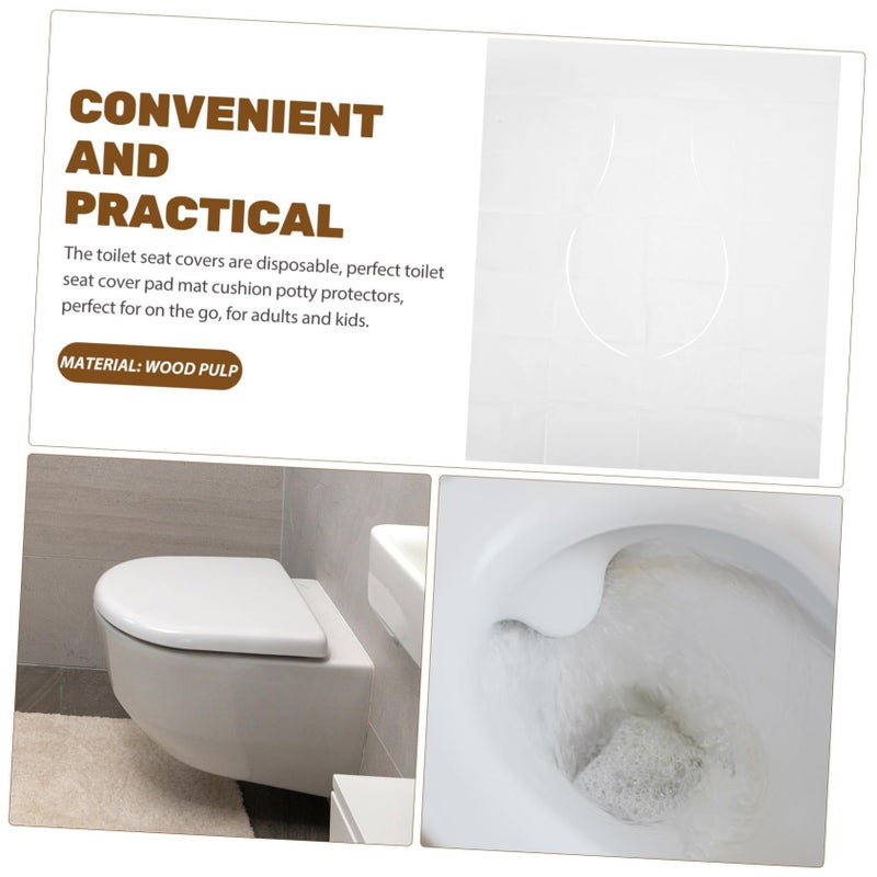 Disposable Portable Toilet Seat Covers 5 Pack Warm Travel Toilet Pad For Adults Kids - Image 5