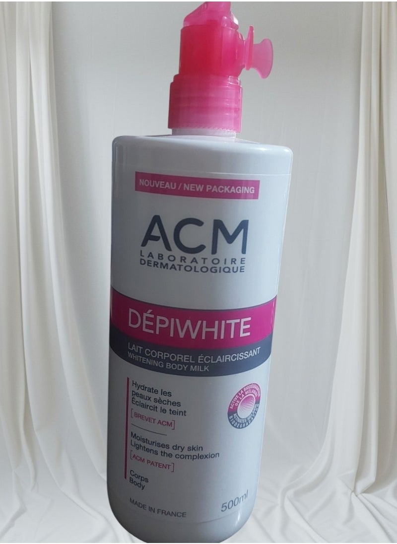 ACM Depi White Body Cream for skin whitening 500 ml 