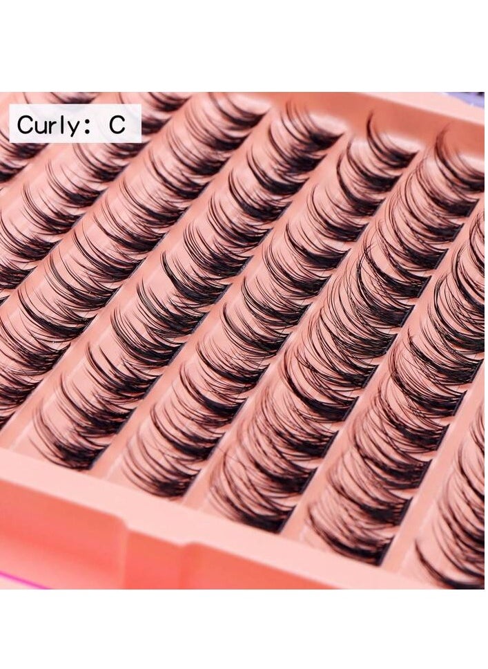 Generic - 10 rows of long-lasting raised false eyelashes with mixed cat eye designs, soft and natural, no eye irritation, - Image 1