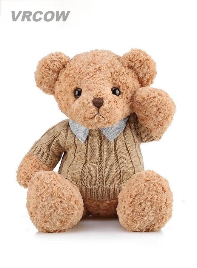 VRCOW 50cm Stuffed Teddy Bear, Unique Shape Teddy Bear, Shaggy Stuffed Brown Bear, Adorable Plush Toy, Made of Soft Premium Stuffing Material, Interior Decoration, Fun Themed Room Decor, Ideal Gift for All Age  - Image 2