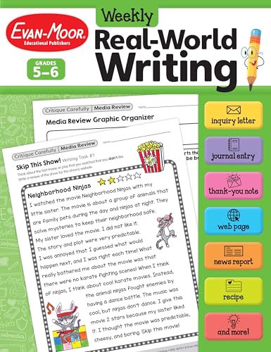 Weekly Realworld Writing Grade 5 6 Teacher Resource