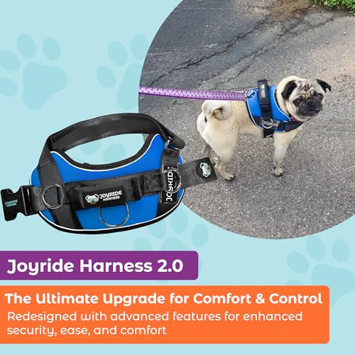 Joyride Harness 2.0 - The Original Side Ring No Pull Dog Harness - No Choke, Escape Proof, Reflective, 3 Leash Clips, Quick Fit Pet Vest - Easy Walks & Training - for Small, Medium & Large Dogs - Image 3