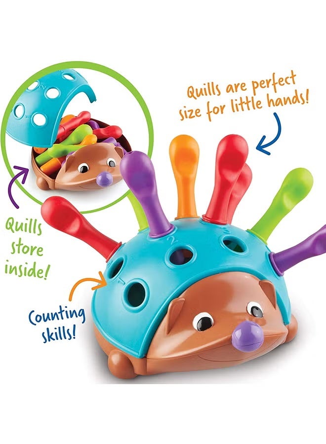 Spike Fine Motor Hedgehog Toy - لعبة تطوير وتعلم الأطفال الصغار 10 × 15 × 20 سم - Image 2
