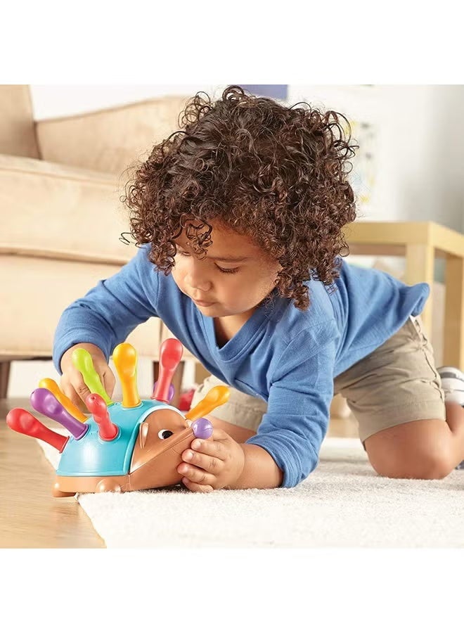Spike Fine Motor Hedgehog Toy - لعبة تطوير وتعلم الأطفال الصغار 10 × 15 × 20 سم - Image 4