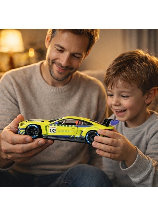 BMW M4 GT3 Diecast Model Car 1:24 Scale – Detailed Racing Car Collectible – Display Case Edition - Image 4