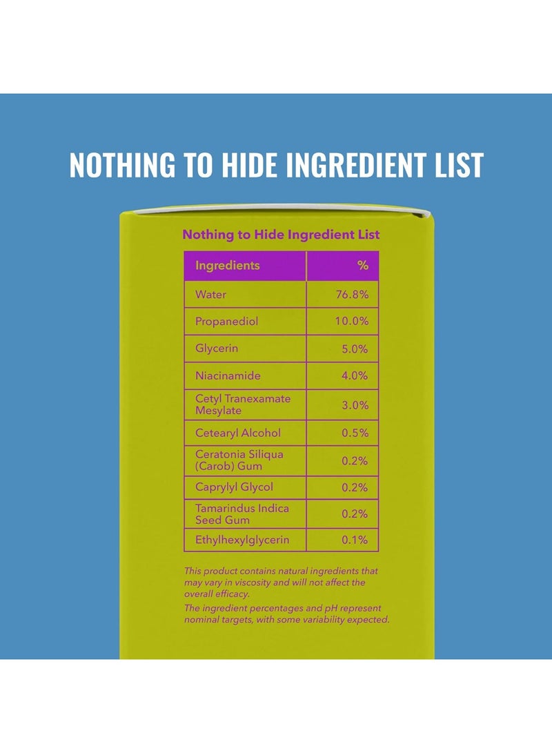 Good Molecules Good Molecules Discoloration Correcting Serum - Tranexamic Acid Ester Salt and Niacinamide for Dark Spots, Sun Damage, and Age Spots - Skincare Face  - Image 4
