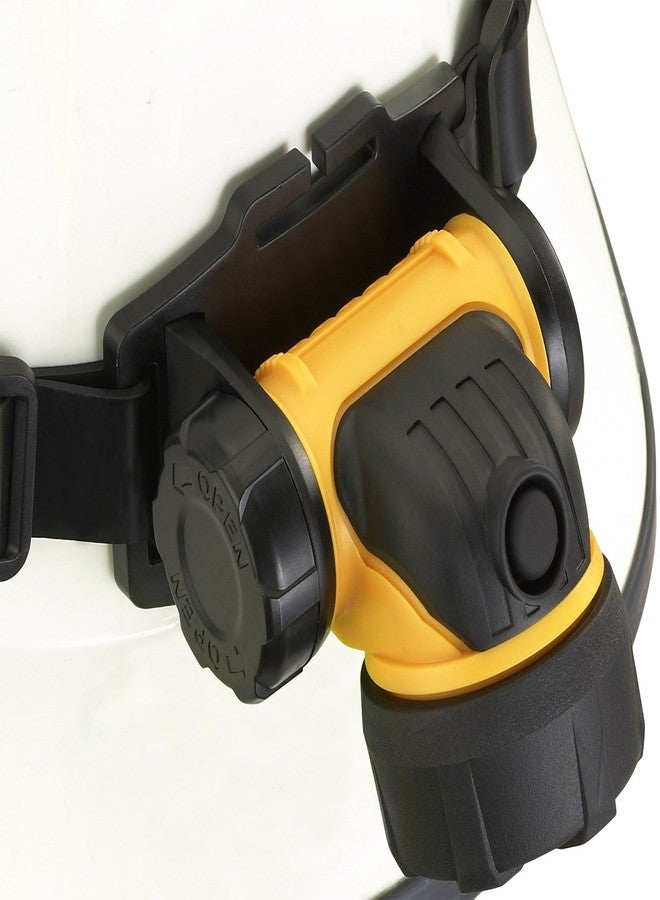 ستريم لايت مصباح رأس ستريملايت 61050 ترايدنت LED بقوة 80 لومن مع حزام رأس مرن وحزام مطاطي للخوذة الصلبة، أصفر - Image 4