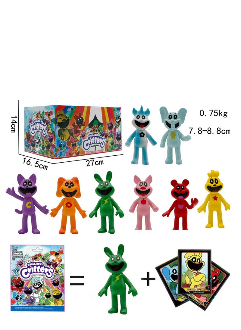 Y&D - Smiling Criters Figures The Smiling Criters Action Figure Toys Smiling Criters Series Action Figure Box Toy Popular Collectible Art Toy Cute Figure For Birthday(1 SET） - Image 1